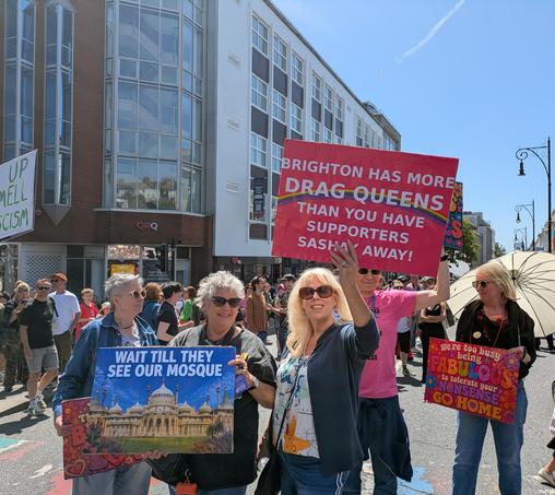 'Brighton has more drag queens than you have supporters - sashay away'