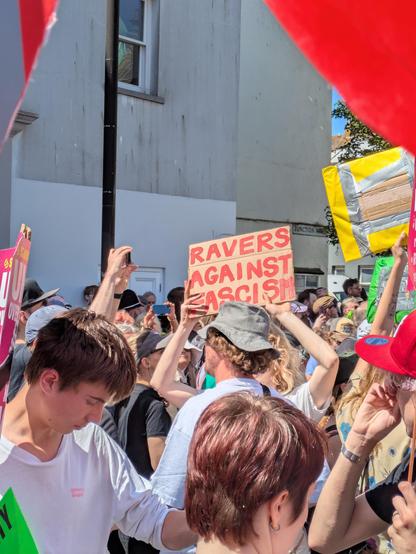 Ravers against fascism
