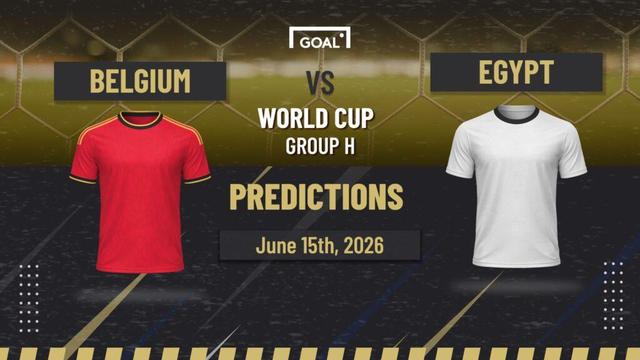 Belgium vs Egypt Predictions